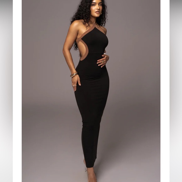 NOIR NIGHTS IN MILAN MAXI DRESS size Large (sold out online!) - Picture 4 of 9